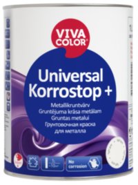 Купить VIVACOLOR Universal Korrostop Plus Быстро высыхающая грунтовочная краска по металлу 3л